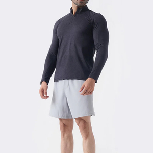 Customized Eco-Friendly 100% Cotton Gym Shorts Quick Dry and Breathable Men Gym Shorts - Product Image 5