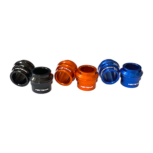 Distanziali ruota anteriore Husqvarna FE 350 14-15 20mm e 15mm in lega arancione/alluminio Et distanziatori - Product Image 1