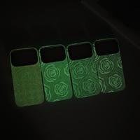 Coque de protection magnétique en PC pour iPhone 17 Pro Max, motif animalier, avec autocollant à l'effigie d'un bouquet de roses et effet aquatique