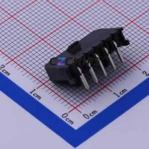 C3030WR-F-05P Wire-to-Board Pin Header Bent Lead Through Hole,P=3mm Connector 1x5P 3mm Right Angle Insert 5P - Product Image 2