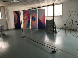 Custom <strong>Backdrop</strong> With Logo With Banner Easter Bunny <strong>Printed</strong> Paper Banner Ajustable <strong>Backdrop</strong> Stand 8 Ft*8 Ft <strong>Backdrop</strong> Stand - Product Image 4