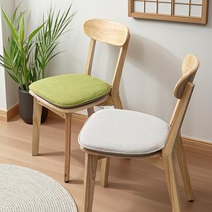 Coussin de chaise en forme de fer à cheval, doux, antidérapant, en polyester, pour chaise de thé, chaise de mahjong, chaise de bureau, chaise de salle à manger, Printemps 2026 - Product Image 1