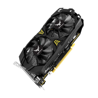 CENTAUR RX 580, 8GB PCIe 3.0 baru HD/3 * DP PC Gaming kartu Video dengan 2048SPG Twin Frozen Fan GDDR5 tipe memori Video