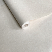 Papier peint PVC moderne minimaliste uni, imperméable et insonorisant, noir et blanc, pour chambre, salon, salle à manger et salle de divertissement