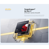 POCO M8s 5G Versi Global CPU Snapdragon ®   Platform Seluler 6s Gen 3 Layar DotDisplay FHD+ 6,9 inci Baterai 7000mAh (typ) Xiaomi HyperOS 2