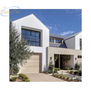<span class=keywords><strong>Porte</strong></span> <span class=keywords><strong>de</strong></span> <span class=keywords><strong>garage</strong></span> sectionnelle contemporaine <span class=keywords><strong>motorisée</strong></span> à <span class=keywords><strong>ouverture</strong></span> <span class=keywords><strong>latérale</strong></span>, coupe-vent, en bois massif LONGTAI (Acajou/Chêne/Noyer) - Product Image 3