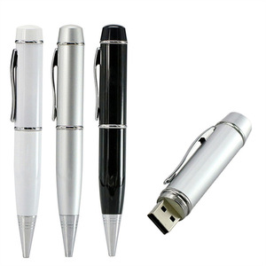 Cadeaux <span class=keywords><strong>moins</strong></span> chers Clé USB personnalisée 4GB 8GB 16GB 32GB stylo à bille clé USB mémoire disque stylo forme clé USB - Product Image 2