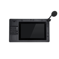 Console de Répartition IP Station Maître IP JR-DS-02 Système de Gestion Téléphonique Écran Tactile Capacitif 10,1 Pouces Métal
