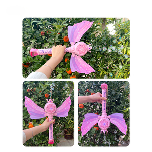 AJB 2025 Star Light, Juguete de Burbujas de Jabón para Niños, Máquina de Burbujas Hexagonal con Música, Varita de Burbujas con Luz - Product Image 5