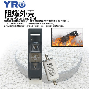 Yro Ceramic 160A Low Voltage Dc <b>Fuse</b> Base Insertion Type For Photovoltaic System Yropv 160b - Product Image 4