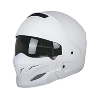 Casque personnalisable, coque ABS résistante aux chocs, possibilité de se baser sur un modèle intégral ou ouvert, équipement de protection idéal
