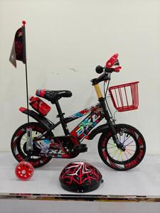 Bicicletta per bambini 14 pollici con telaio in metallo e rotelle per bambini dai 5 ai 7 anni - Product Image 1