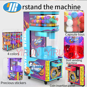 YIRUN nouveau conçu Commercial 100mm Capsule balle Arcade prix Machine de jeu monnayeur pour centre commercial distributeur cadeau - Product Image 5