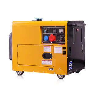 Sistema de Refrigeración por Aire de 6KW, Grupos Electrógenos Diésel Silenciosos, Monofásicos y Trifásicos de 5KW, 5.5KW, 7KW, con ATS Opcional - Product Image 3