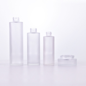 Bao Bì Mỹ Phẩm 30Ml 50Ml 60Ml 100Ml 120Ml 1Oz 2Oz 4Oz Chai Nước Hoa Thủy Tinh Mờ Trong Suốt Đeo Vai Phẳng Có Nắp Bơm Bằng Tre - Product Image 4