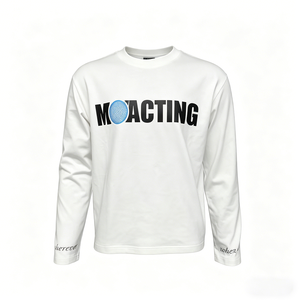 เสื้อยืดแขนยาวผู้ชาย ปรับขนาดได้ ผลิตจากผ้าฝ้าย 100% ระบายอากาศได้ดี เป็นมิตรกับสิ่งแวดล้อม เสื้อยืดแขนยาวลำลองสำหรับผู้ชาย - Product Image 1