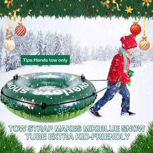 Toboggan gonflable commercial double en caoutchouc pour sports d'hiver - Product Image 4