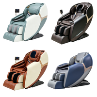 Silla de Masaje ZhiPin con Voz AI, 4D SL Track, Gravedad Cero, Airbag de Cuerpo Completo, Terapia de Calor, Fisioterapia Infrarroja, Cuero PU, CE