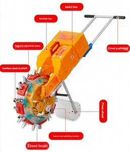 Semoir manuel de précision pour légumes, maïs et autres cultures – Machine agricole polyvalente pour semis de trèfle et fertilisation - Product Image 6