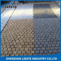 Plaques de pierres naturelles fendues grise/noire, 5mm, pas cher, pour paver les carreaux d'une allée