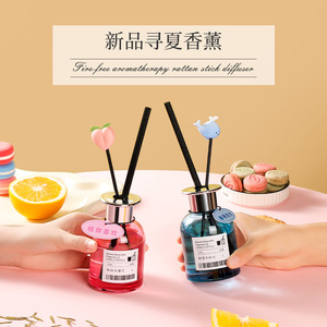 Seeking Summer Aromatherapy <b>Reed</b> <b>Diffuser</b> Set 150ml Alcohol Free For Home And Hotel Use - Product Image 3