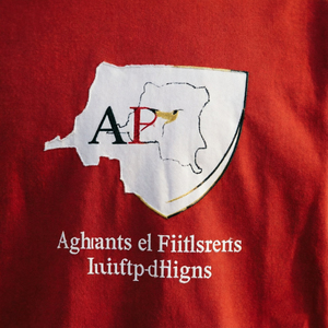 T-shirt de campagne politique personnalisé en polyester 100 %, logo <span class=keywords><strong>AREP</strong></span> AB, RDC Congo, séchage rapide, respirant, pour élection/rassemblement politique - Product Image 4