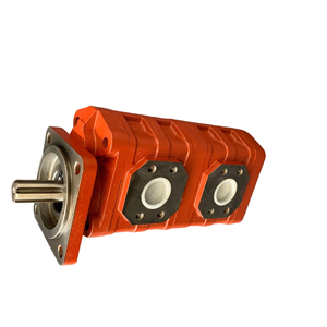 Huamao CBGJ20801020 Duplex Hydraulic Gear Pump, Cast Iron High Pressure Pump for Loader and Crane Machinery - Product Image 5