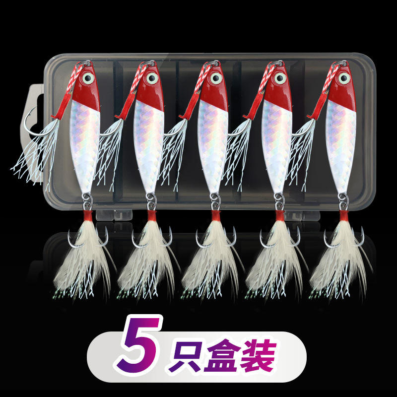 Storm shore five boxes-red head and white body