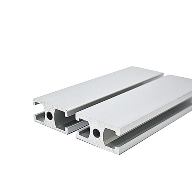 1530 Aluminum Square Frame Profile 6063 Assembly Line Worktable Powder Coated Silver Cutting