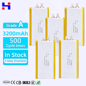 بطارية ليثيوم رقيقة بتصميم كيس 3.8 فولت، كاثود شبه صلب من نوع LiCoO2، مناسبة للدراجات الكهربائية/السكوترات/الدراجات النارية - Product Image 1