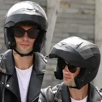 Casques de moto modulaires à double visière personnalisables pour hommes et femmes, casques de motocross racing, casques intégraux tendance