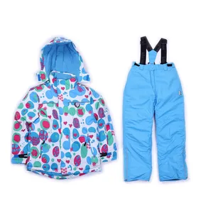 Ski Suit für kinder Girls und jungen im freien winter winddicht extra warme wasserdichte Hardshell jacke