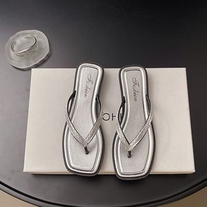 Sandalias planas de verano Xuanhui, chanclas de perlas ostentosas para interiores y exteriores, zapatillas para mujer y mujer - Product Image 6
