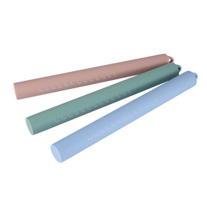 Silicone <b>Rolling</b> Pin Food Grade Non Stick Baking <b>Tool</b> Kitchen Utensil For Dough Pastry - Product Image 1