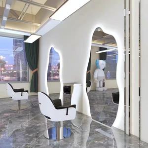 Syf S Hair <b>Salon</b> Mirrors, Trendy Hanging Mirrors for Perms and Hair Coloring, <b>Salon</b> Beauty Mirrors, Floor-standing Haircut - Product Image 1