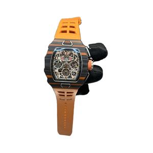 Reloj Mecánico de Lujo de la Serie de Fibra de Carbono YRM11-03 Equipado con Movimiento Mecánico de Cronometraje 7750 para Hombre - Product Image 1