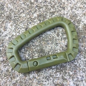 Bestsales High Quality Tactical Camping <strong>Plastic</strong> Lightweight D-shaped <strong>Carabiner</strong> Fast Hanging <strong>Clip</strong> Outdoor Climbing Hiking