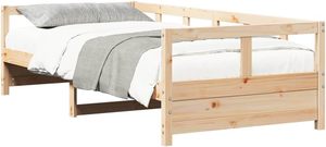 Natural Pine Solid Wood <strong>Bed</strong> Frame Sofa <strong>Bed</strong> 80 X 200 cm <strong>Occasional</strong> Night Guest <strong>Bed</strong> Living Room - Product Image 4