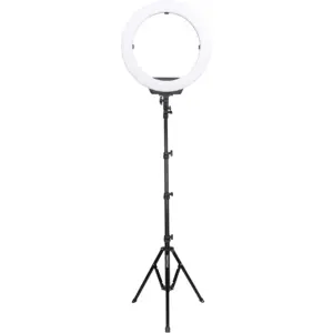 Kingjoy Luce ad Anello da 19 Pollici 3200K-6500K con 320 LED 48W Telecomando per Illuminazione Trucco e Streaming Live - Product Image 1