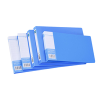 Carpeta de facturas A4 ligera y ecológica, portadocumentos de plástico PP con clip de archivo, oficina, escuela, contabilidad, Zhanma