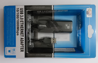 USB 3,0 cable de red LAN 10/100/1000 Mbps usb de la computadora de la PC 3,0 RJ45 Gigabit Ethernet Adapter