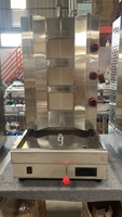 Machine à kebab verticale rotative Shawarma automatique électrique commerciale