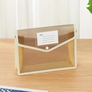 Porte-documents A4B5 PP avec boucle magnétique, grande capacité, entreprise, logo personnalisé pour les réunions, les affaires, les étudiants, la promotion - Product Image 2