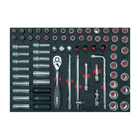 BESITA Ensemble d'outils de réparation automobile en aluminium de 365 pièces pour mécanicien automobile, noir, garantie 1 an, pour la formation et l'enseignement scolaire