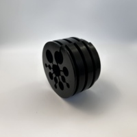 Grommets en caoutchouc pour câbles, noirs, à barillet plat, pour pièces de télécommunications, avec 12 trous, moulés, OEM Chine Zhejiang