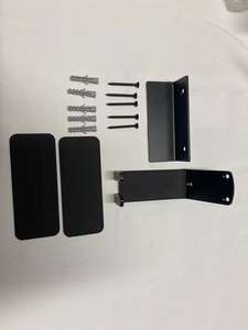 Crochet mural pour pédale de vélo pour vélos électriques, VTT et vélo de route avec supports et coussinets de protection murale - Product Image 6