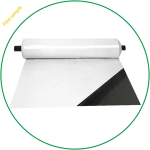 120 Micron Black White Plastic Cover For Greenhouse/Extra Heavy Duty Black White Panda Film For Farm