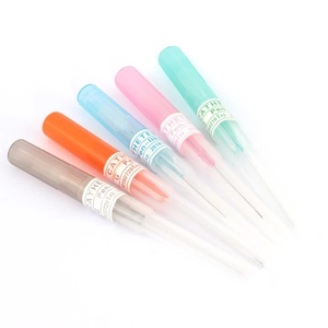 Hadiyahbeauty เข็มเจาะแบบใช้แล้วทิ้งเครื่องมือเจาะร่างกายเครื่องมือเจาะสายสวนสแตนเลส - Product Image 1