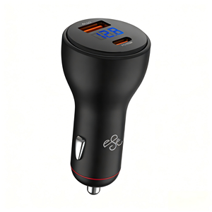 Chargeur de voiture en métal USB-C+USB-A PD100W ultra-rapide, compatible avec Huawei, Xiaomi, Samsung, <span class=keywords><strong>iPhone</strong></span>, directement de l'usine - Product Image 4