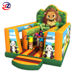 <span class=keywords><strong>Happy</strong></span> <span class=keywords><strong>hop</strong></span> animal theme inflatable combos rabbit inflatable castle jumping - Product Image 5